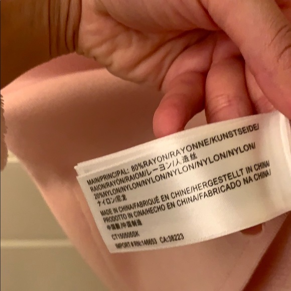 C/MEO Collective Pink Knit Pencil Skirt Sz S - Picture 4 of 14